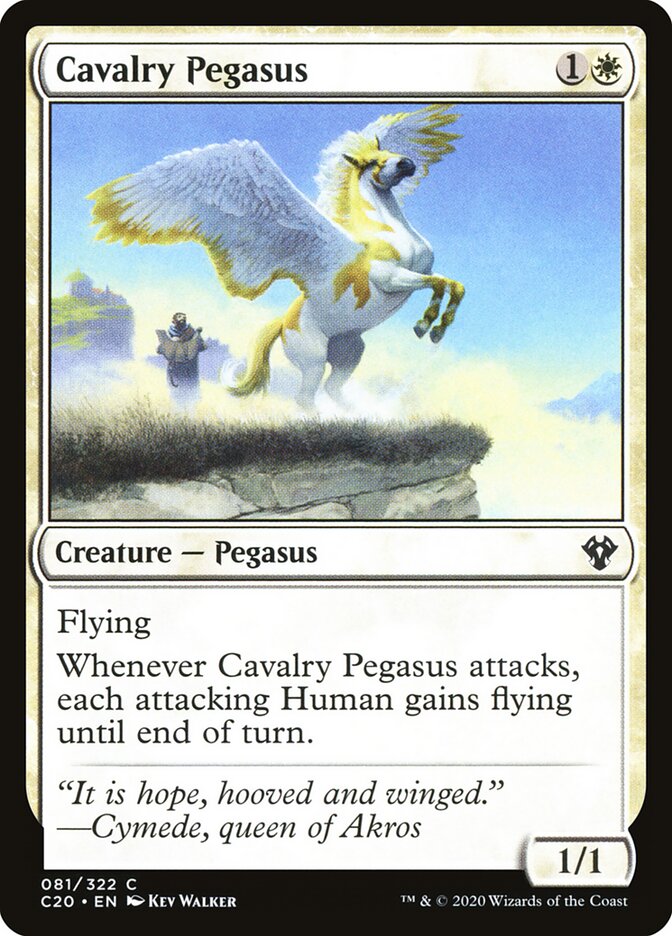 Cavalry Pegasus - carta Magic The Gathering