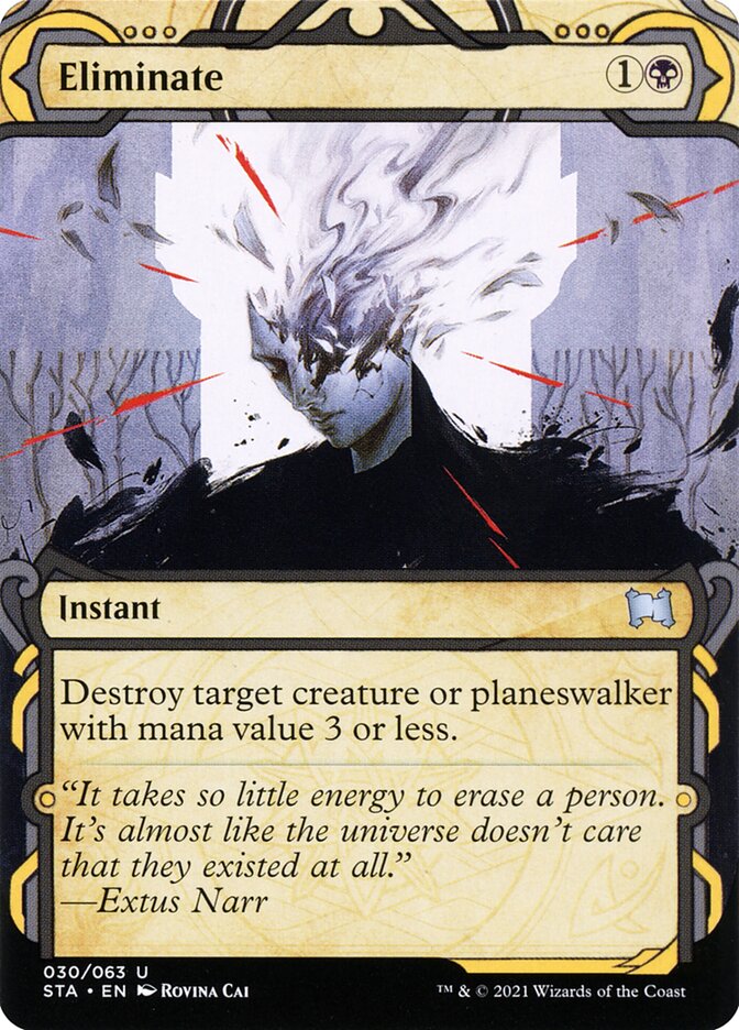 Eliminate - carta Magic The Gathering
