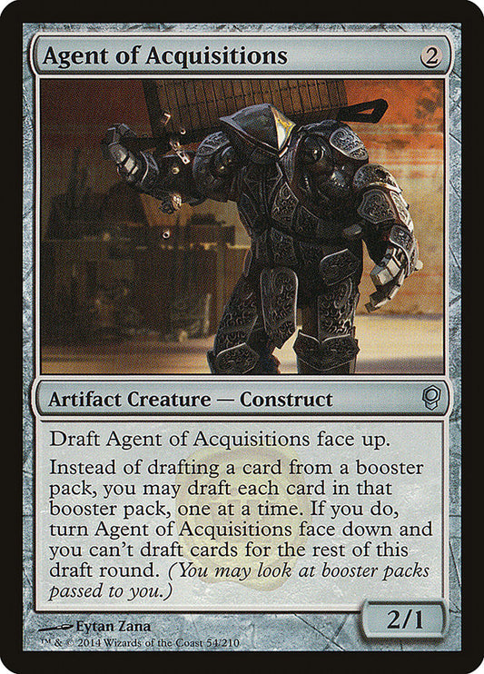 Agent of Acquisitions - CNS-054-NF-STD