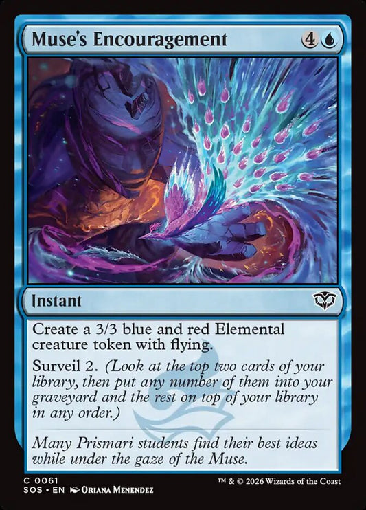 Muse's Encouragement - carta Magic The Gathering