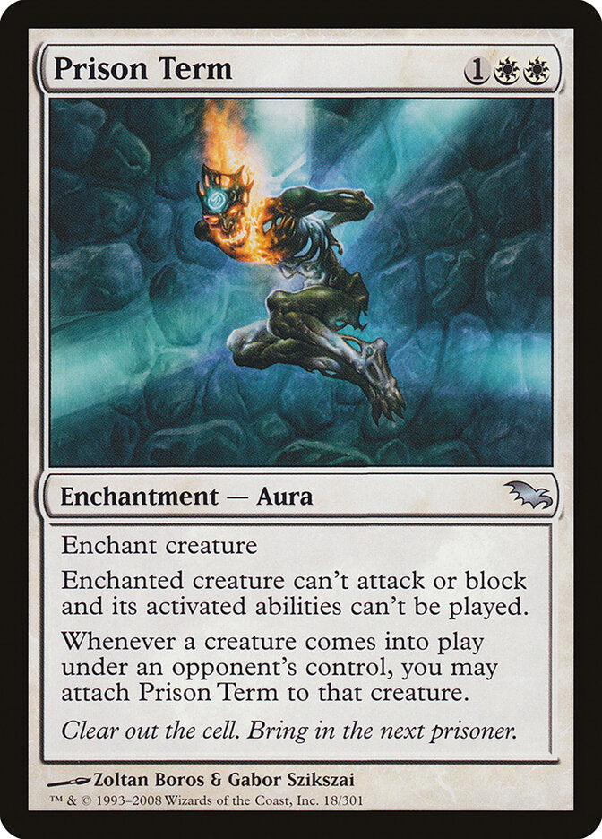 Prison Term - carta Magic The Gathering