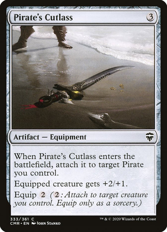 Pirate's Cutlass - carta Magic The Gathering
