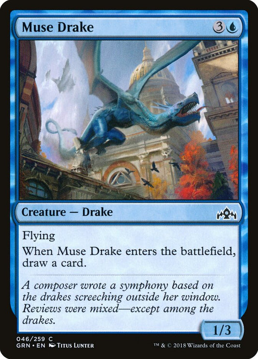 Muse Drake - carta Magic The Gathering