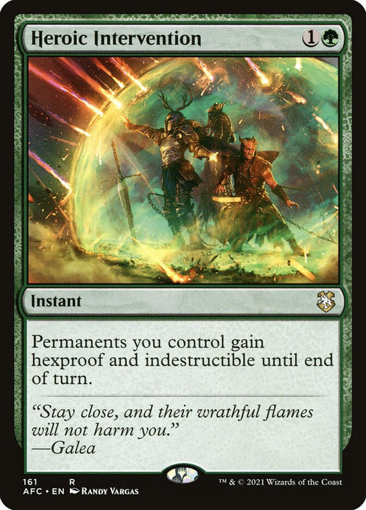 Heroic Intervention - carta Magic The Gathering