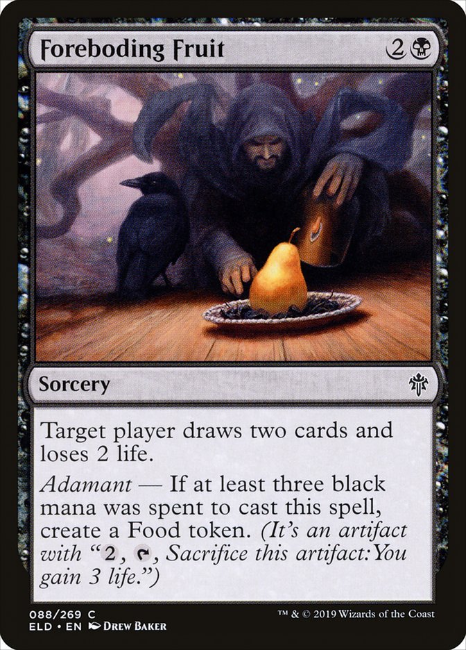 Foreboding Fruit - carta Magic The Gathering