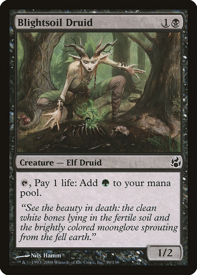 Blightsoil Druid - carta Magic The Gathering