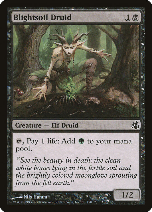 Blightsoil Druid - carta Magic The Gathering