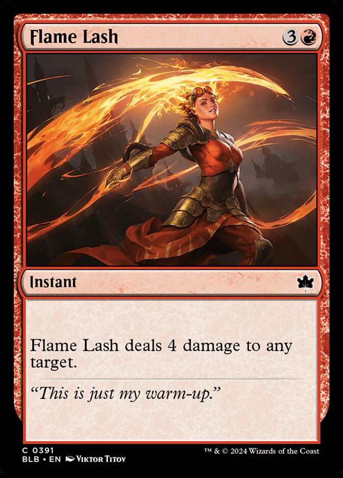 Flame Lash - carta Magic The Gathering