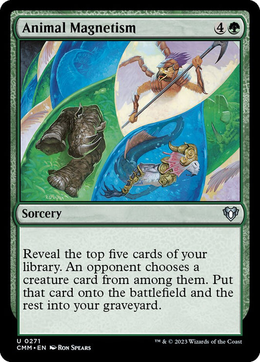 Animal Magnetism - carta Magic The Gathering