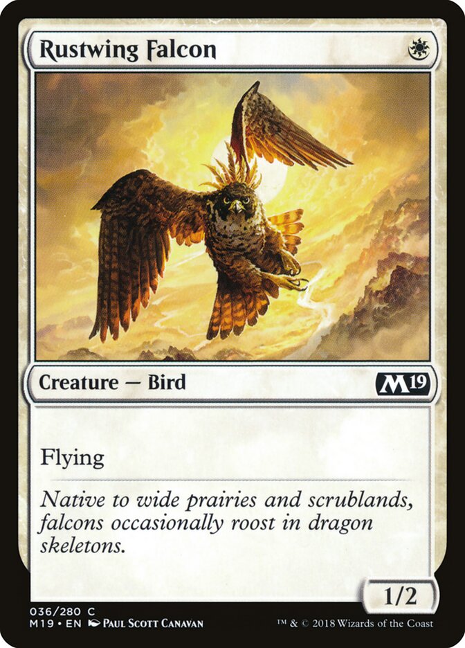 Rustwing Falcon - carta Magic The Gathering
