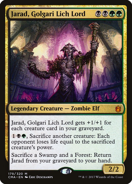 Jarad, Golgari Lich Lord - CMA-179-NF-STD