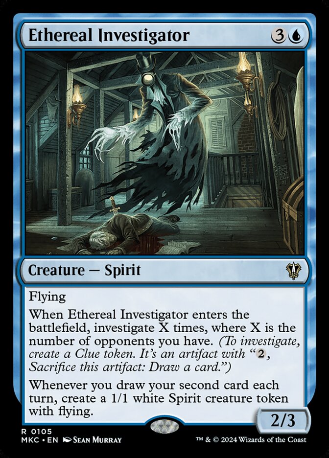 Ethereal Investigator - carta Magic The Gathering