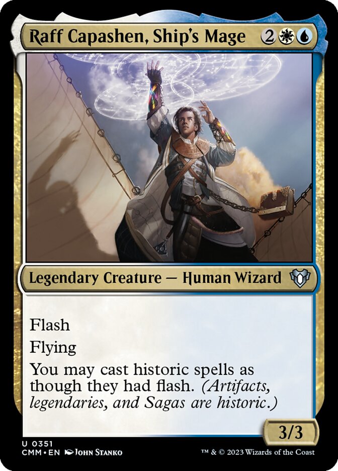 Raff Capashen, Ship's Mage - carta Magic The Gathering