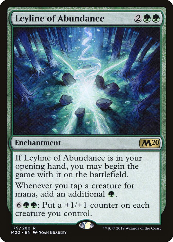 Leyline of Abundance - M20-179-NF-STD