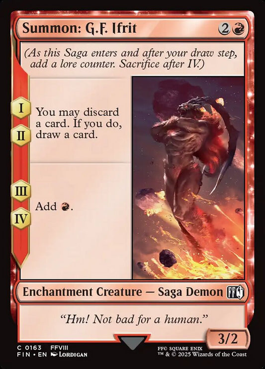 Summon: G.F. Ifrit (FIN)