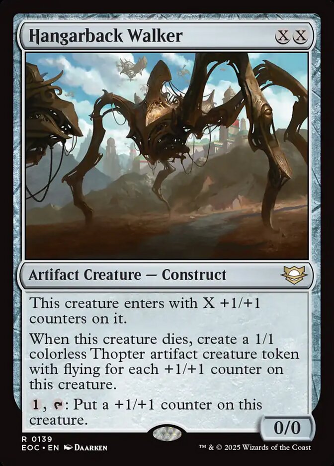Hangarback Walker - carta Magic The Gathering