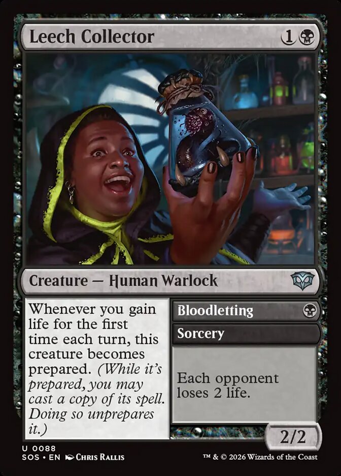 Leech Collector // Bloodletting - carta Magic The Gathering