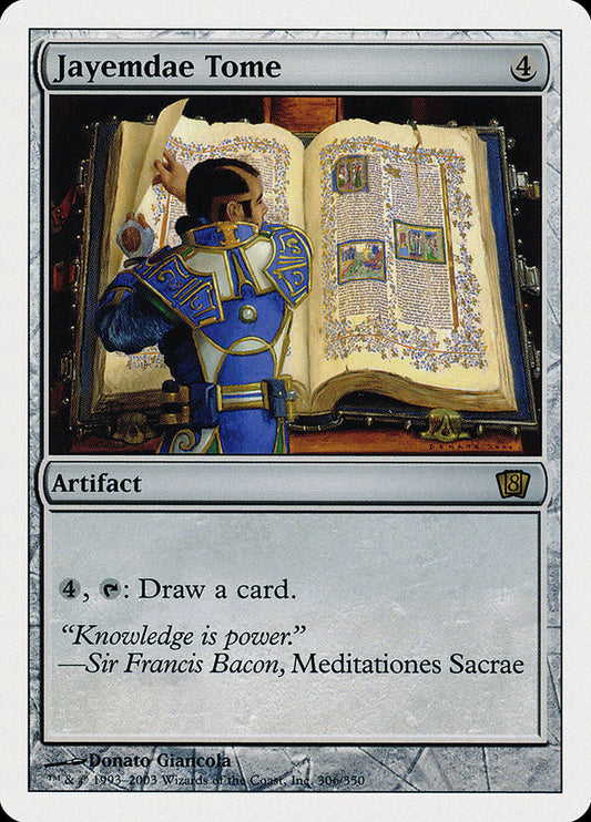 Jayemdae Tome - carta Magic The Gathering