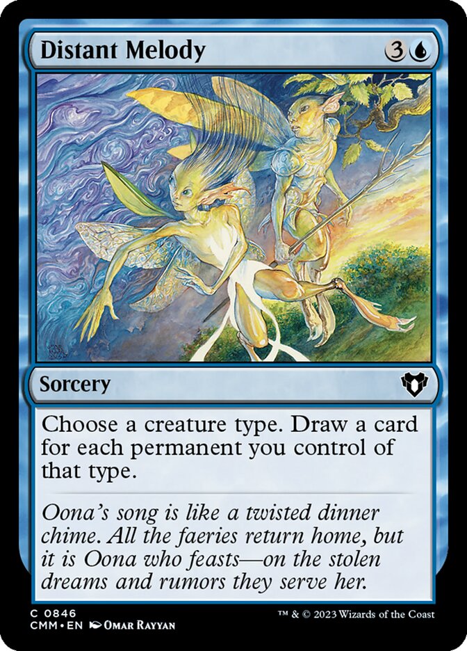 Distant Melody - carta Magic The Gathering