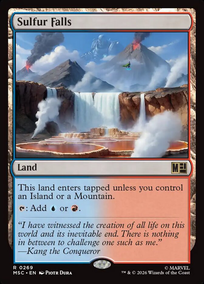 Sulfur Falls - carta Magic The Gathering