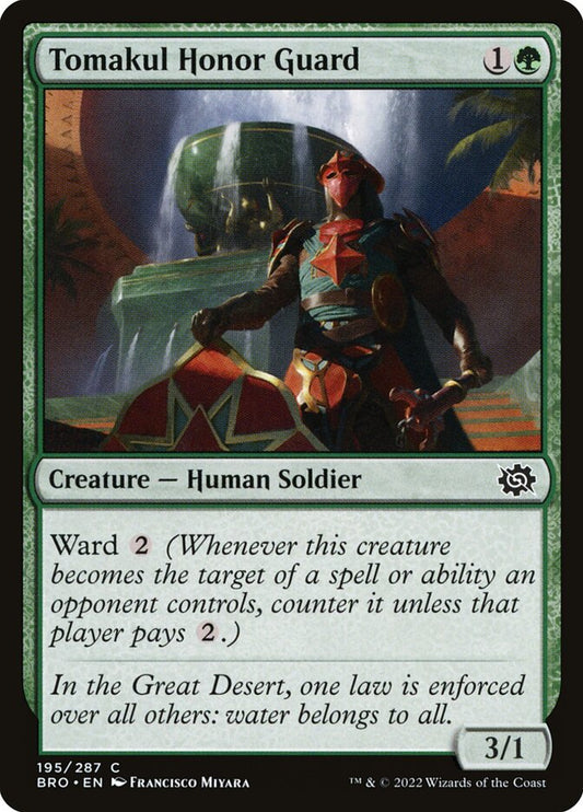 Tomakul Honor Guard - carta Magic The Gathering