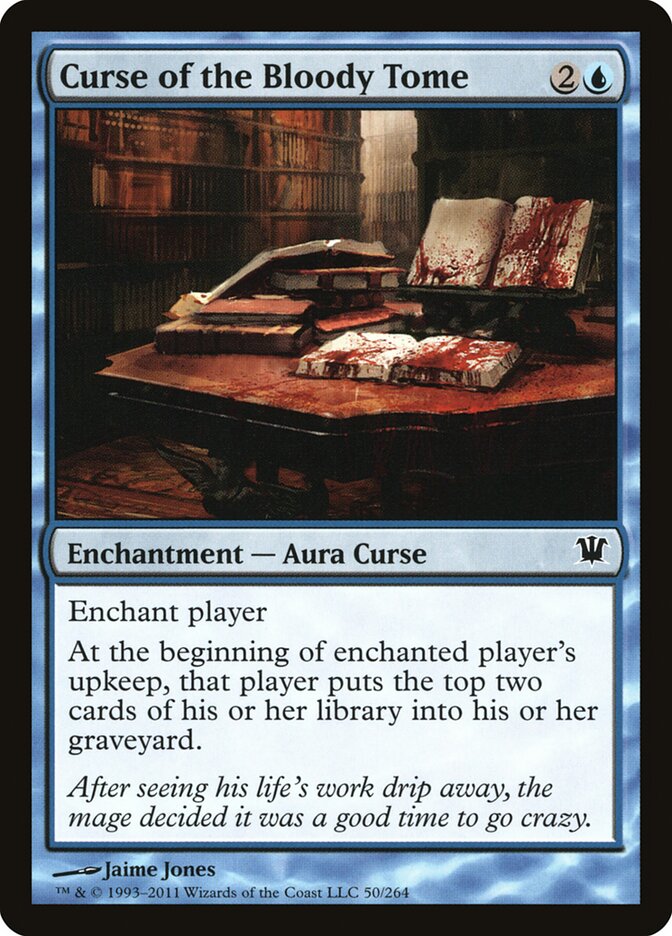 Curse of the Bloody Tome - carta Magic The Gathering