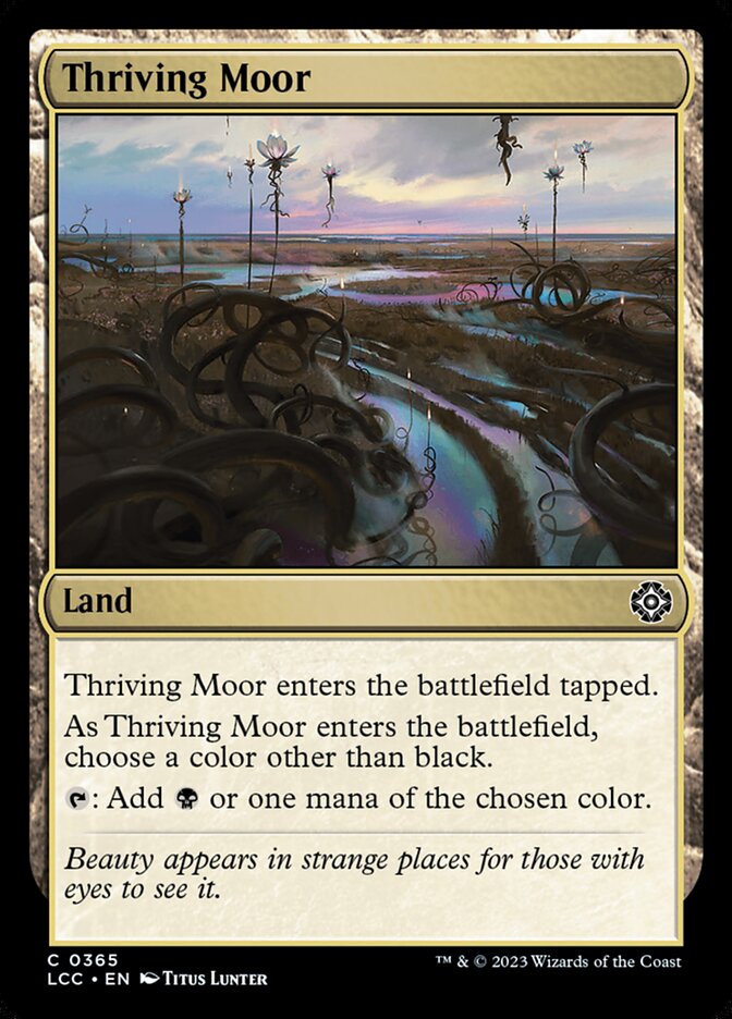 Thriving Moor - carta Magic The Gathering