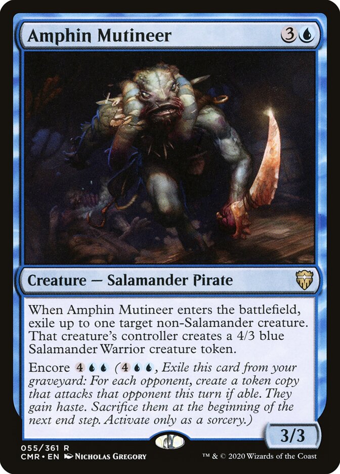 Amphin Mutineer - carta Magic The Gathering