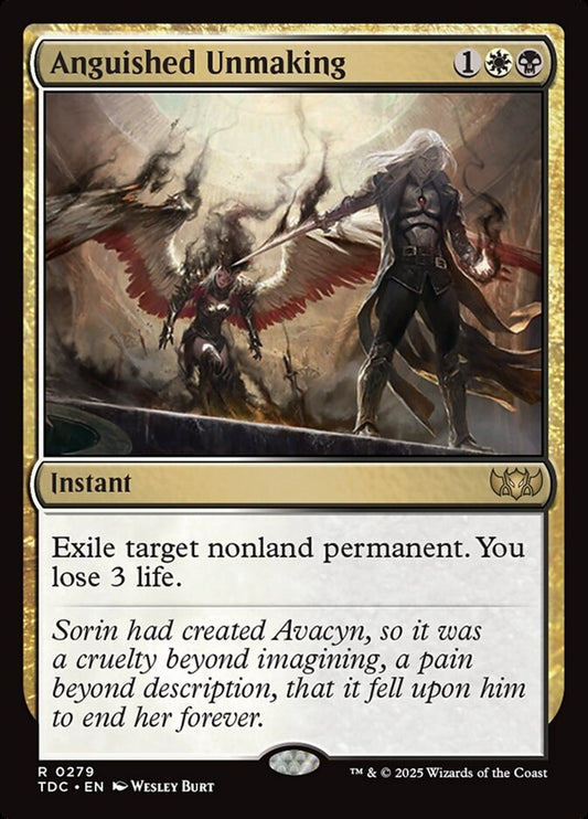 Anguished Unmaking - carta Magic The Gathering