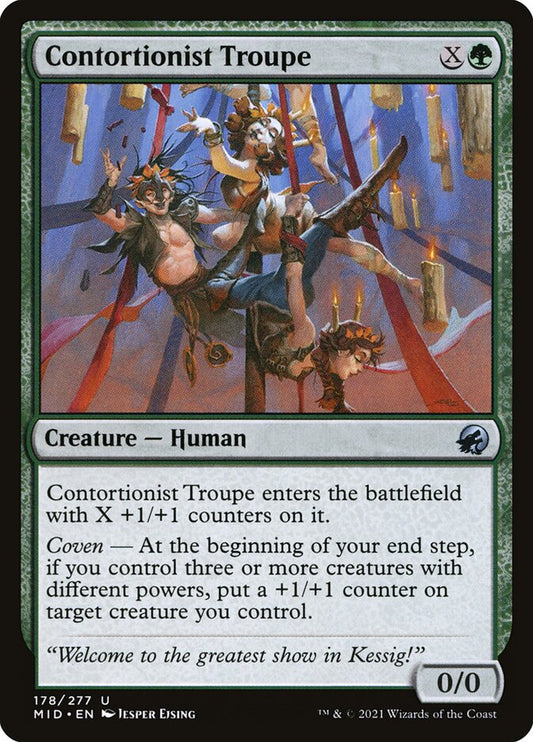 Contortionist Troupe - carta Magic The Gathering