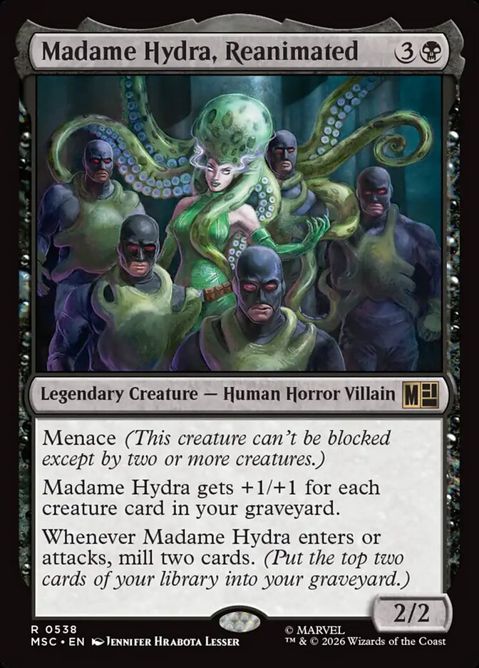 Madame Hydra, Reanimated - carta Magic The Gathering