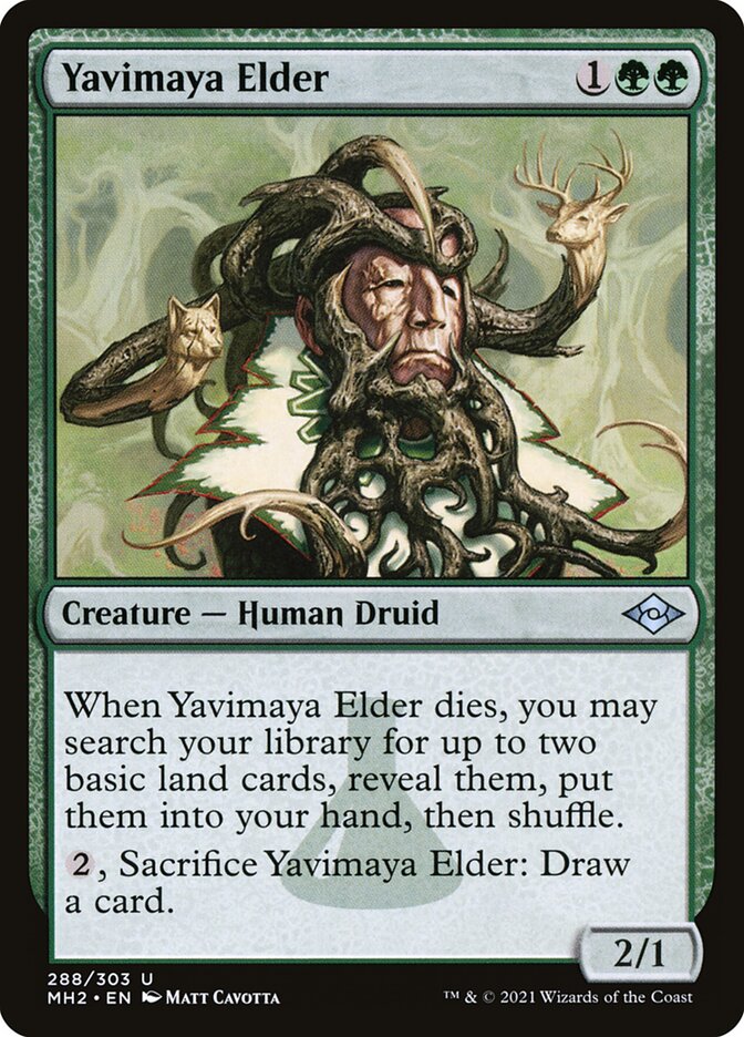 Yavimaya Elder - carta Magic The Gathering