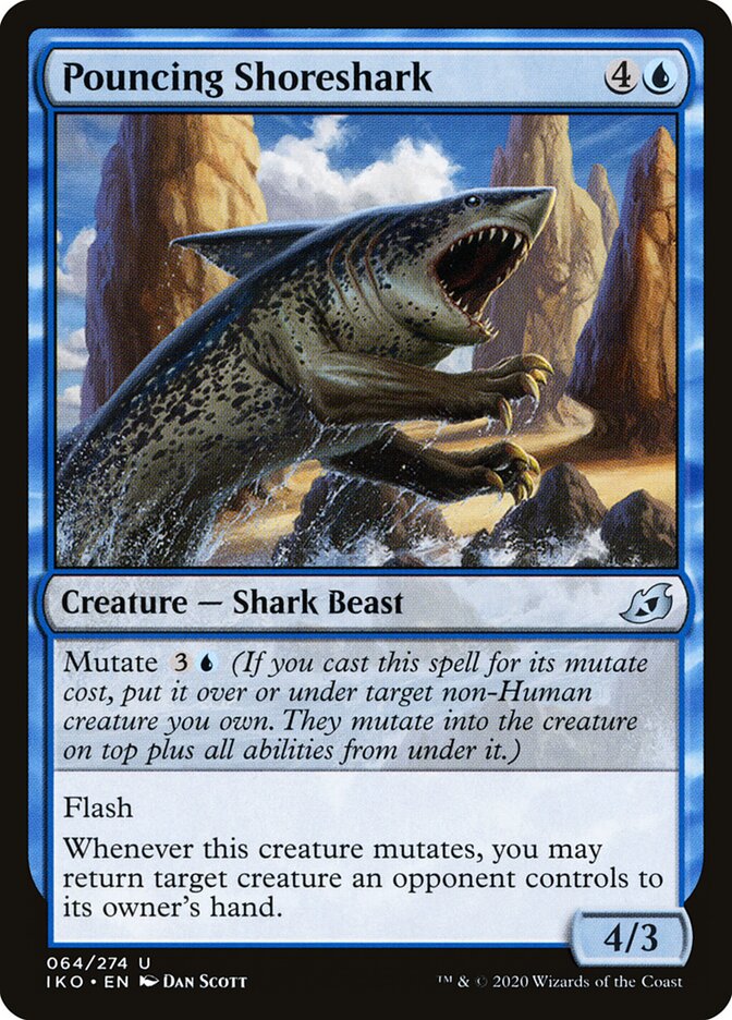 Pouncing Shoreshark - carta Magic The Gathering