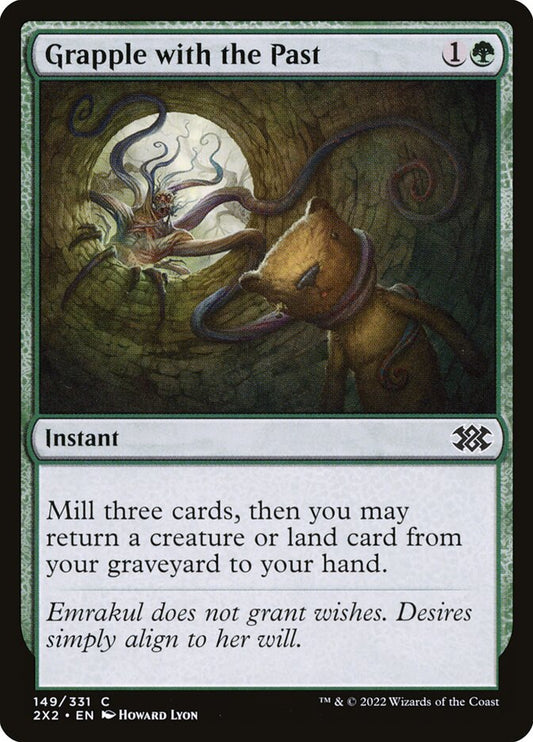 Grapple with the Past - carta Magic The Gathering