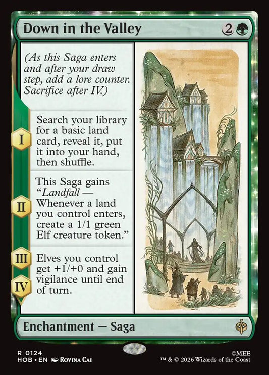 Down in the Valley - carta Magic The Gathering