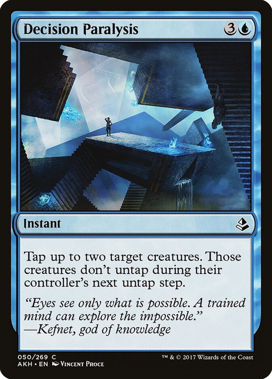 Decision Paralysis - carta Magic The Gathering