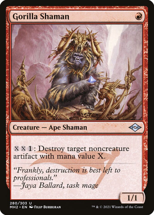 Gorilla Shaman - carta Magic The Gathering