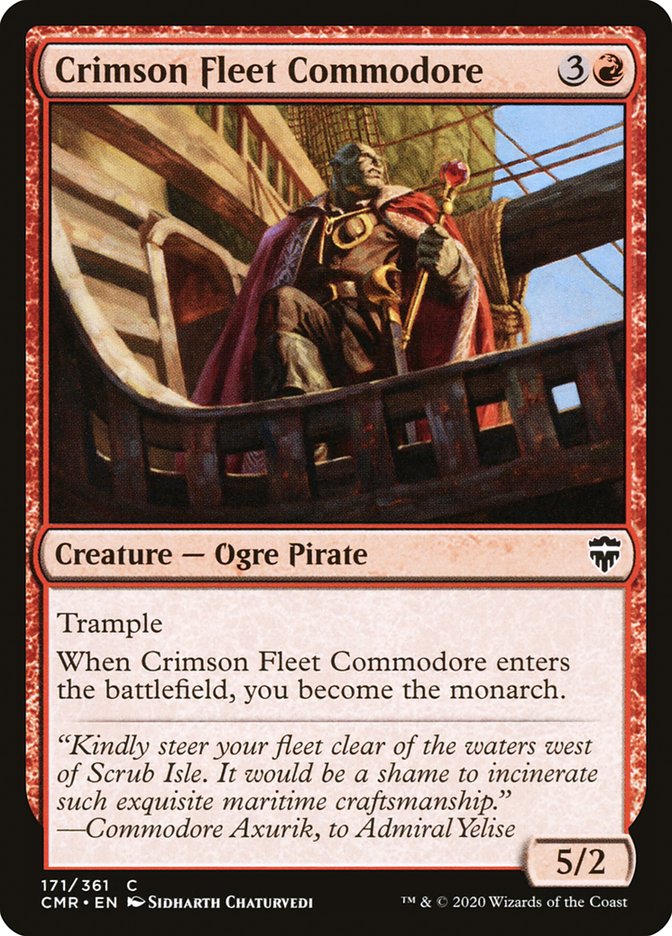 Crimson Fleet Commodore - CMR-171-NF-STD