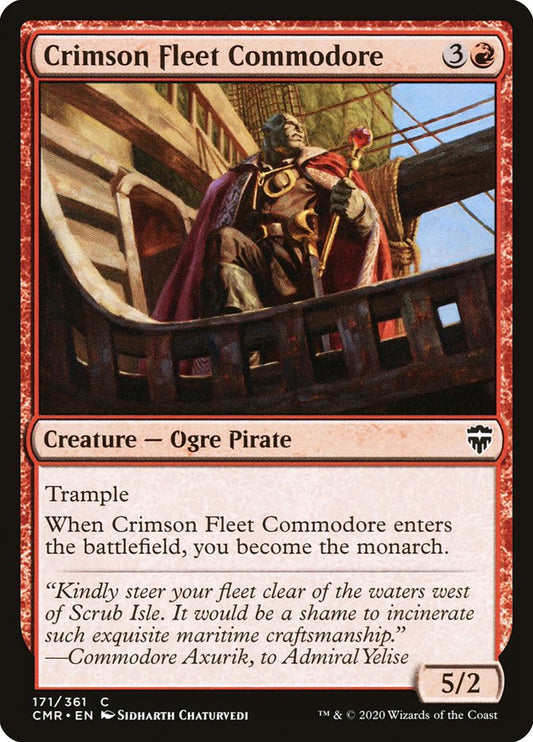 Crimson Fleet Commodore - CMR-171-NF-STD