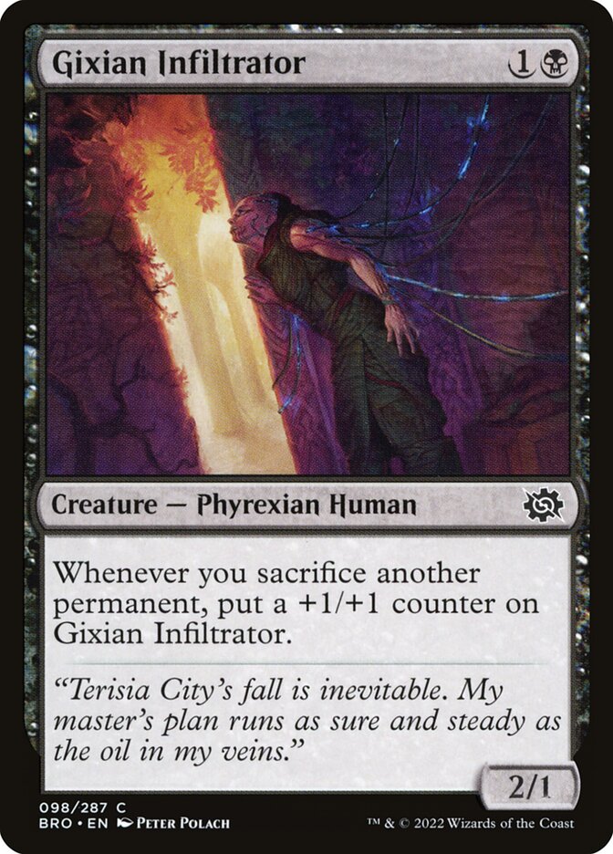 Gixian Infiltrator - carta Magic The Gathering