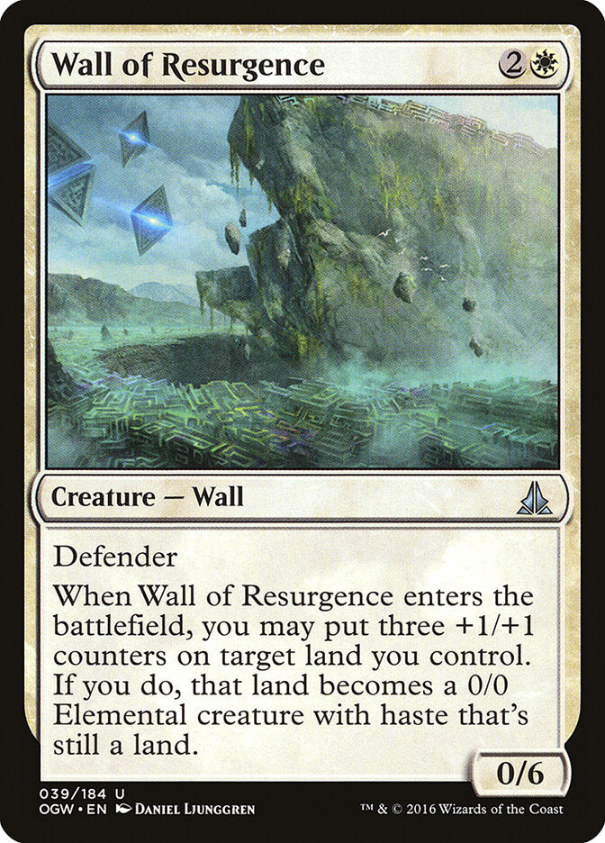 Wall of Resurgence - carta Magic The Gathering