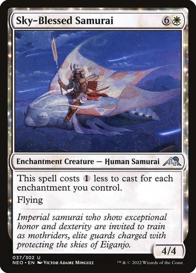 Sky-Blessed Samurai - carta Magic The Gathering