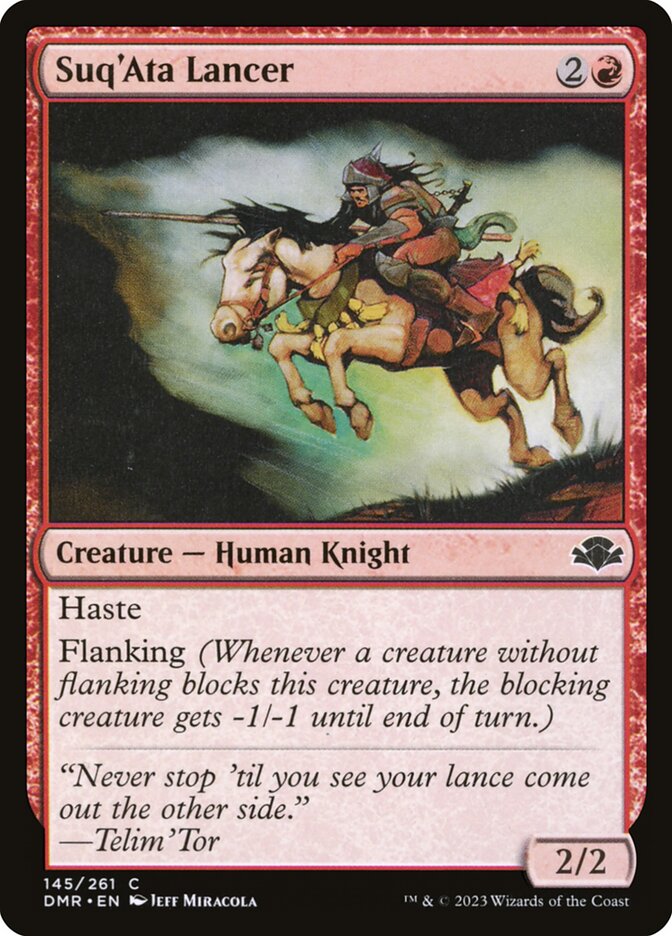 Suq'Ata Lancer - carta Magic The Gathering