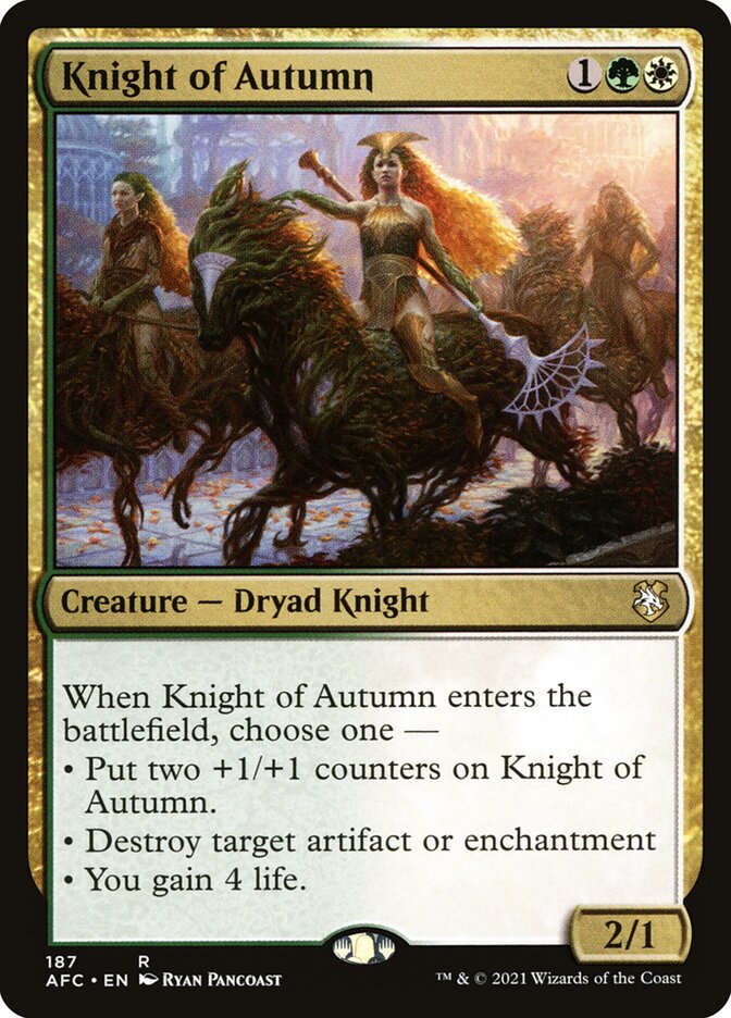 Knight of Autumn - AFC-187-NF-STD