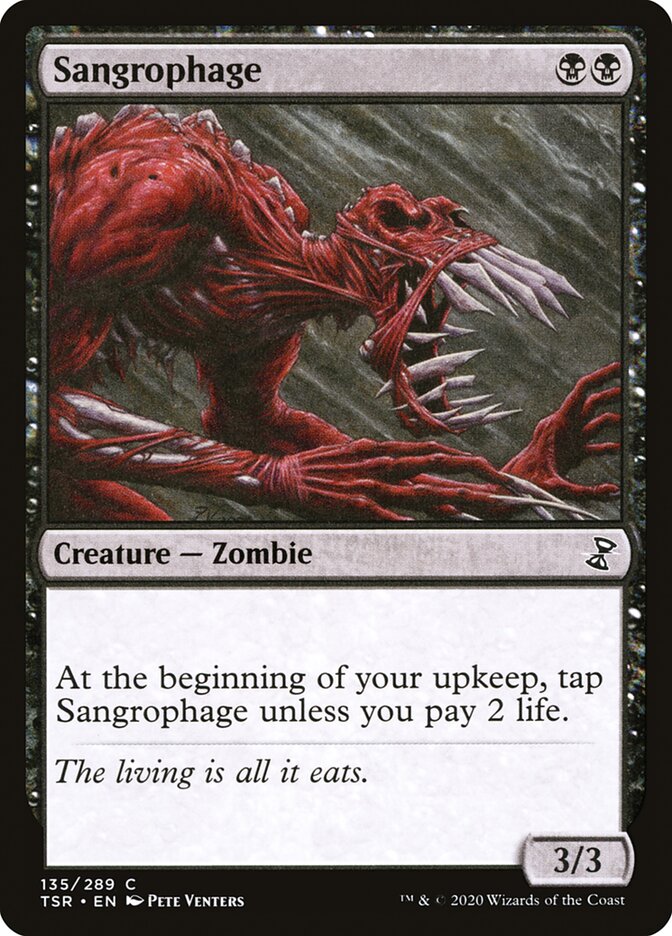 Sangrophage - carta Magic The Gathering