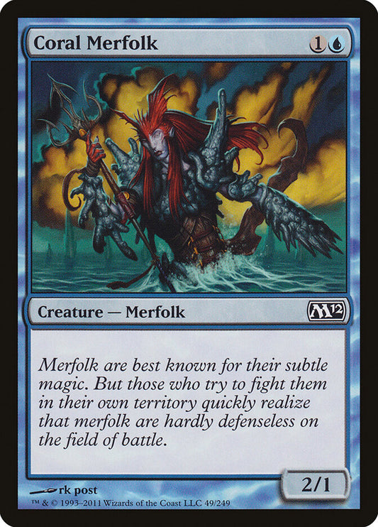 Coral Merfolk - carta Magic The Gathering
