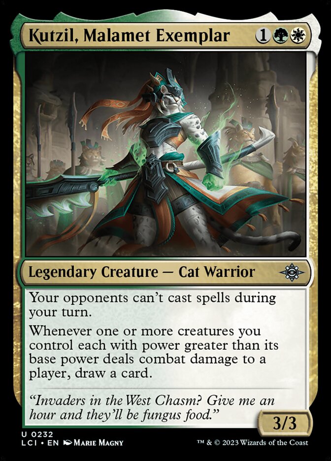 Kutzil, Malamet Exemplar - carta Magic The Gathering