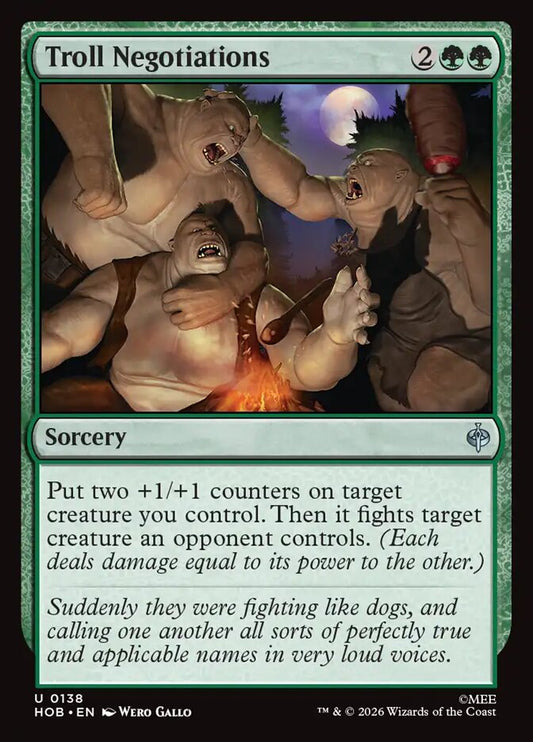 Troll Negotiations - carta Magic The Gathering