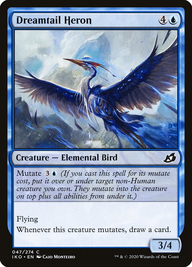Dreamtail Heron - carta Magic The Gathering