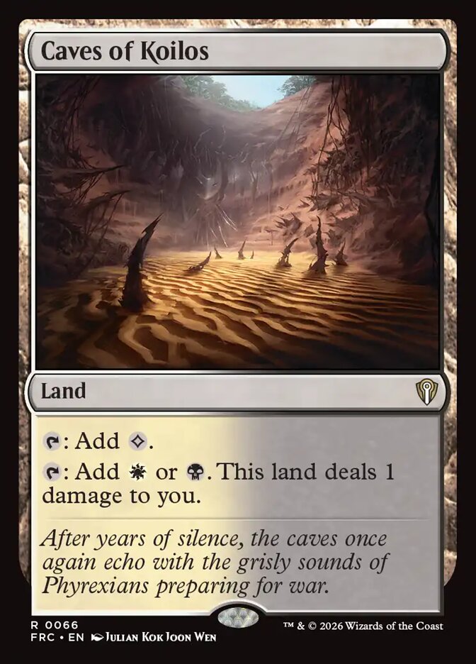 Caves of Koilos - carta Magic The Gathering